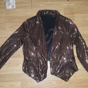 Copper Sequin Jacket